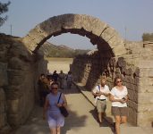 ancient Olympic stadium