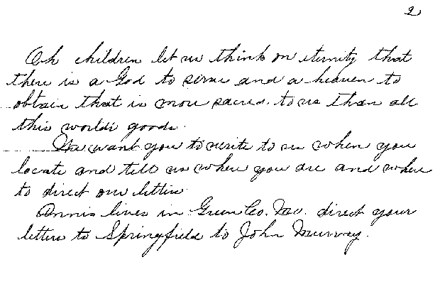 page 2 of letter