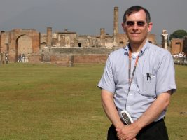 Michael Cole in Pompeii Forum - Oct 2007
