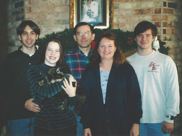 Cole Family - December 2001