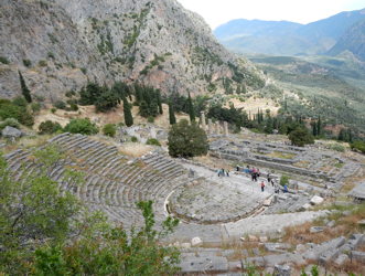 amphitheater and Apollo temple