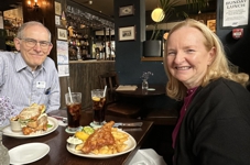 lunch in pub