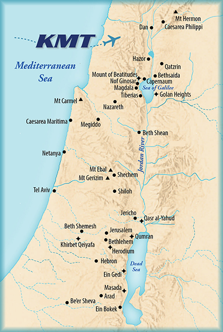 map of our trip